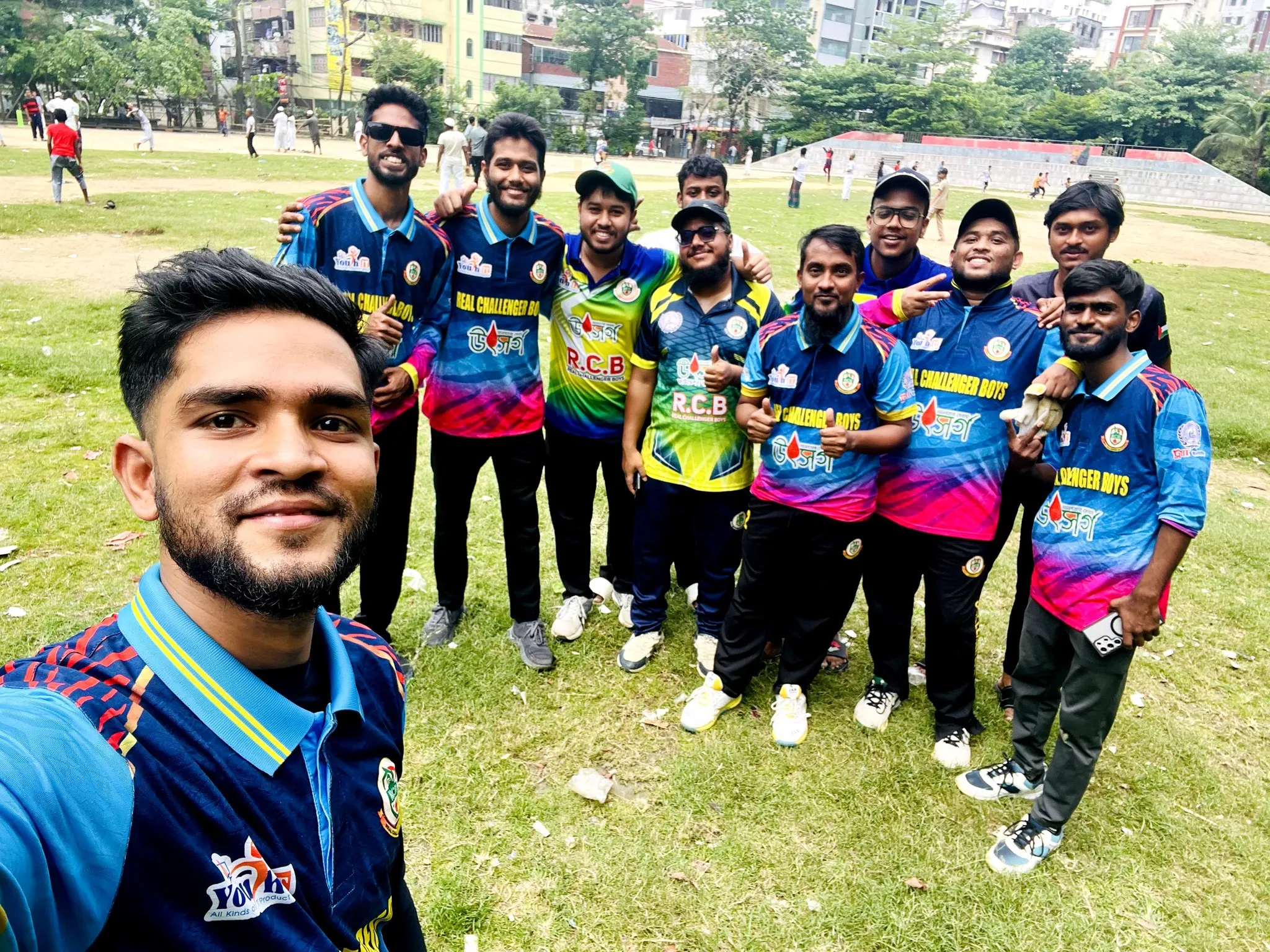 Alhamdulillah first match win of the tour ❤️❤️❤️🏏